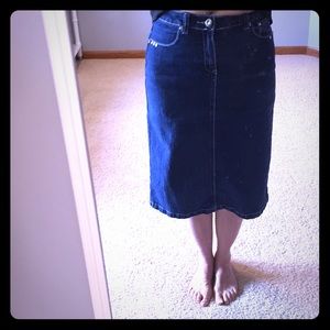 DENIM SKIRT